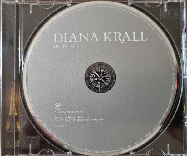Diana Krall : Live In Paris (CD, Album)