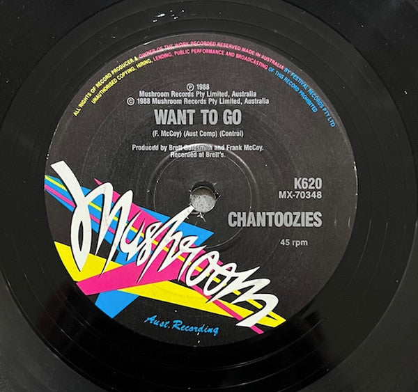 Chantoozies* : Kiss 'N' Tell (7", Single)