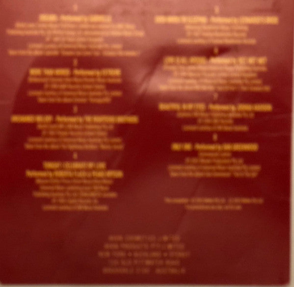 Various : Passion Dance - 8 Songs Of Love To Put You In The Mood For Romance (CD, Comp, Promo)