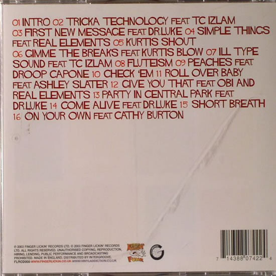 A.Skillz And Krafty Kuts* : Tricka Technology (CD, Album)