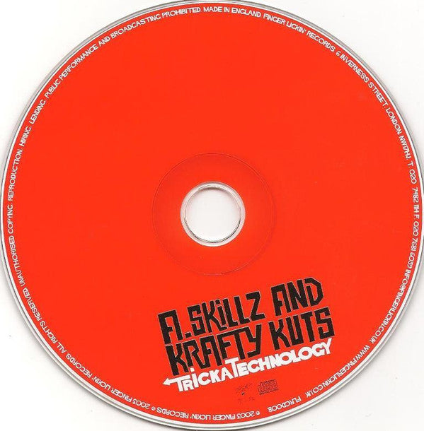 A.Skillz And Krafty Kuts* : Tricka Technology (CD, Album)