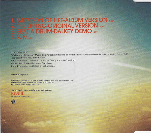 R.E.M. : Imitation Of Life (CD, Single)