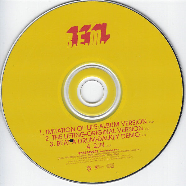 R.E.M. : Imitation Of Life (CD, Single)