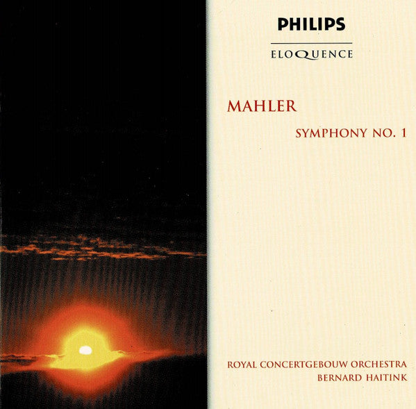 Gustav Mahler, Bernard Haitink : Symphony No. 1 (CD, Album, RE)