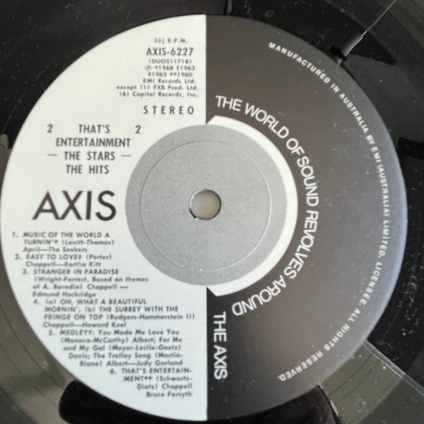 Various : That's Entertainment - The Stars.. The Hits.. (LP, Comp)