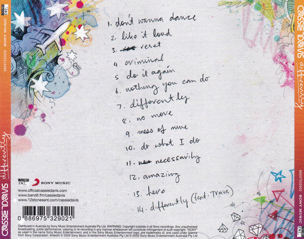 Cassie Davis : Differently (CD, Album)
