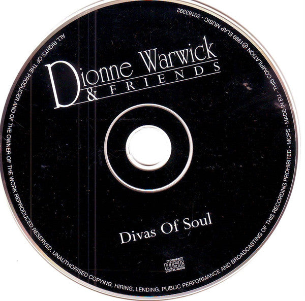 Dionne Warwick & Friends* : Divas Of Soul (CD, Comp)