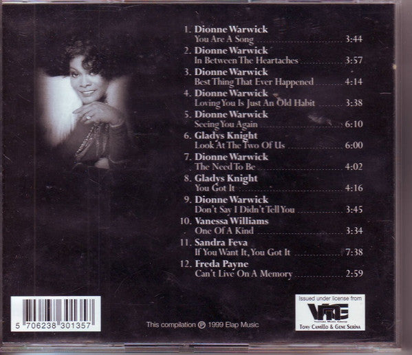 Dionne Warwick & Friends* : Divas Of Soul (CD, Comp)