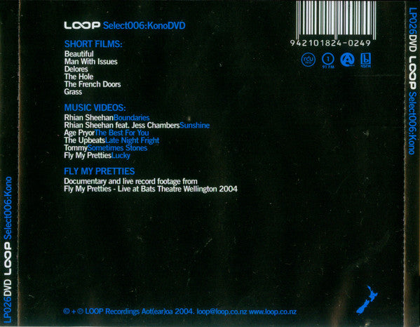 Various : Kono (Loop Select 006) DVD (DVD, Comp, PAL)