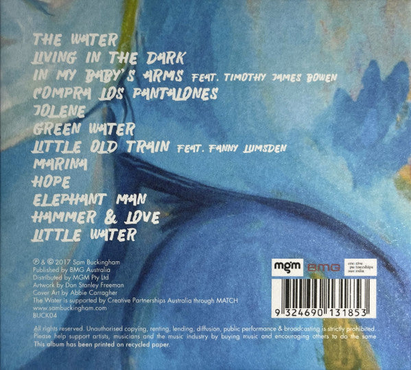 Sam Buckingham : The Water (CD)