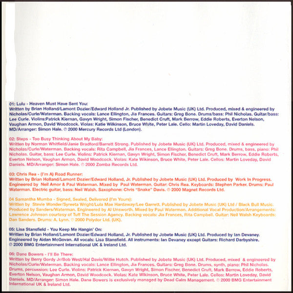 Various : Motown Mania (CD, Comp)