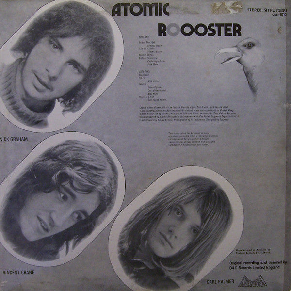Atomic Rooster : Atomic Rooster (LP, Album)