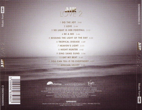 AIR : Love 2 (CD, Album, Enh, Sti)