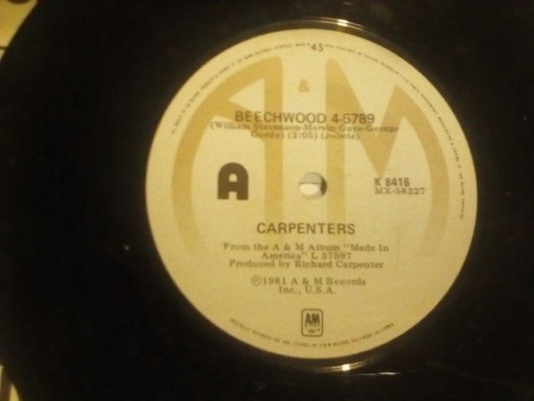Carpenters : Beechwood  (7", Single)
