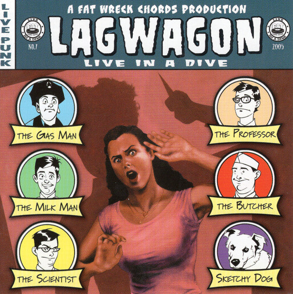 Lagwagon : Live In A Dive (CD, Album, Enh)