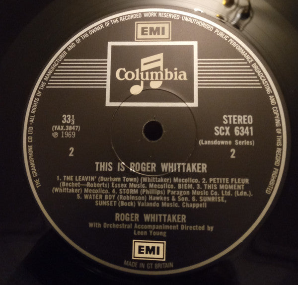 Roger Whittaker : This is Roger Whittaker (LP, Comp)