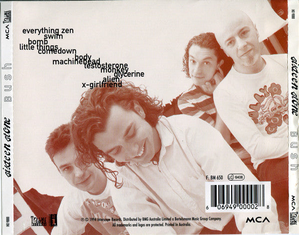 Bush : Sixteen Stone (CD, Album, RE + CD, EP + Bon)
