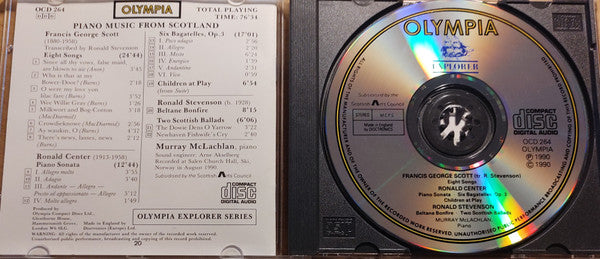 Murray McLachlan : Piano Music From Scotland (CD, Album)