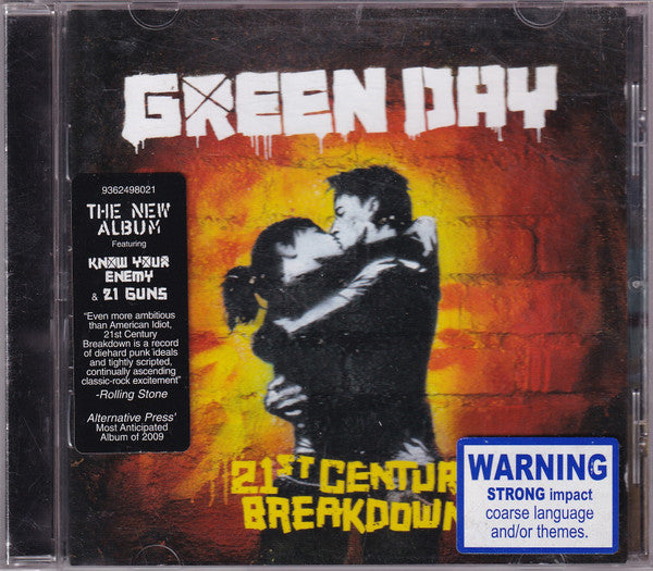 Green Day : 21st Century Breakdown (CD, Album)