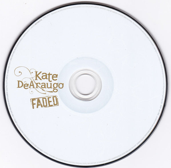 Kate DeAraugo : Faded (CD, Single)