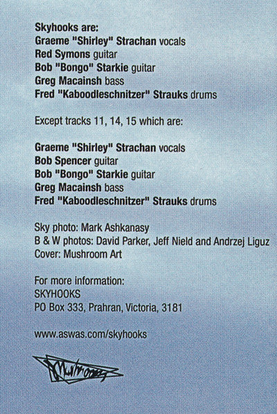 Skyhooks : The Latest And Greatest (CD, Comp, RE)