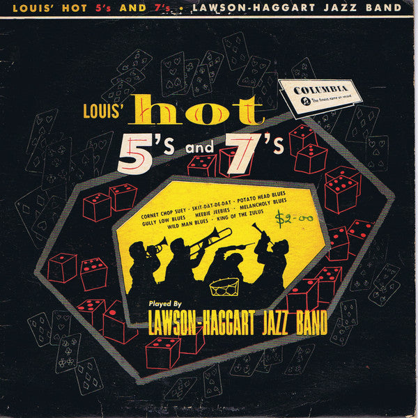 Lawson-Haggart Jazz Band : Louis' Hot 5's And 7's (10", Album)