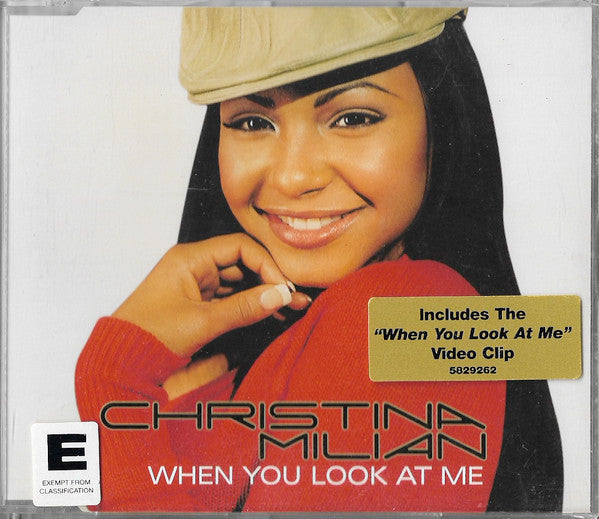 Christina Milian : When You Look At Me (CD, Single, Enh)