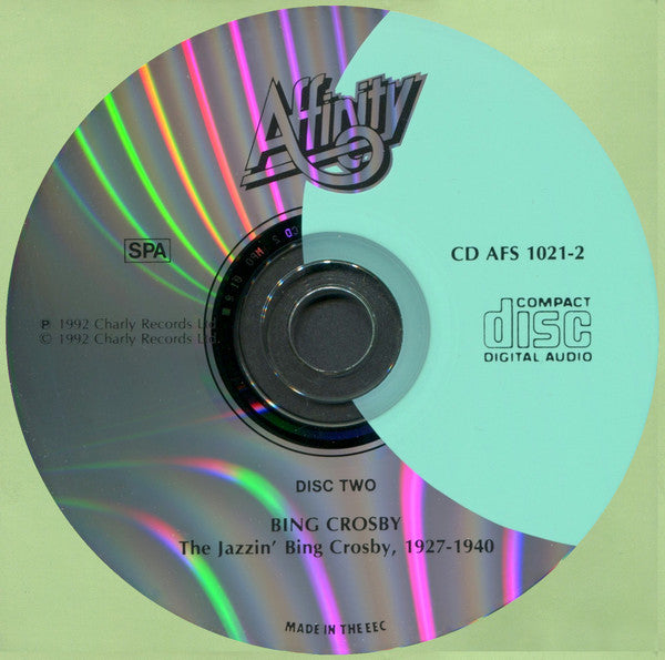 Bing Crosby : The Jazzin' Bing Crosby, 1927-1940 (2xCD)