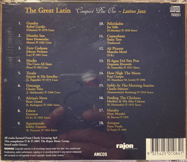 Various : The Great Latin (3xCD, Comp + Box)