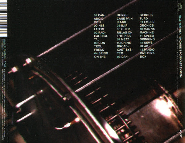 Hellfish : Meat Machine Broadcast System (CD, Album)