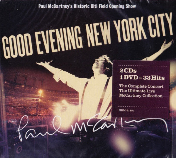 Paul McCartney : Good Evening New York City (2xCD, Album + DVD-V, PAL)