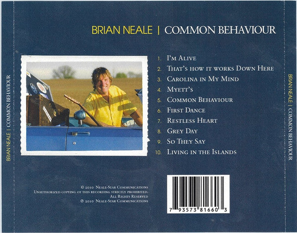 Brian Neale : Common Behaviour (CD, Album)