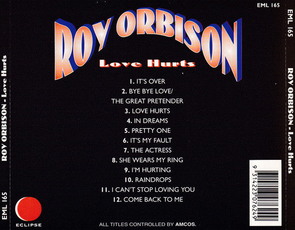 Roy Orbison : Love Hurts (CD, Comp)