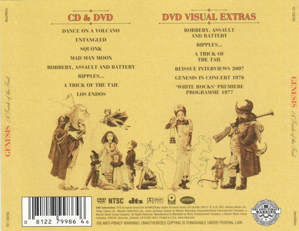 Genesis : A Trick Of The Tail (CD, Album, RE, RM + DVD-V, Multichannel, NTSC)