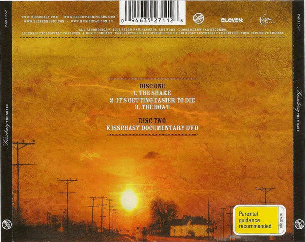 Kisschasy : The Shake (CD, Single + DVD + Ltd)