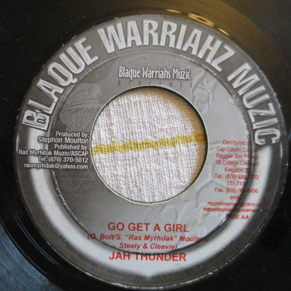 Anthony B / Jah Thunder : Nuh Trouble Me / Go Get A Girl (7")