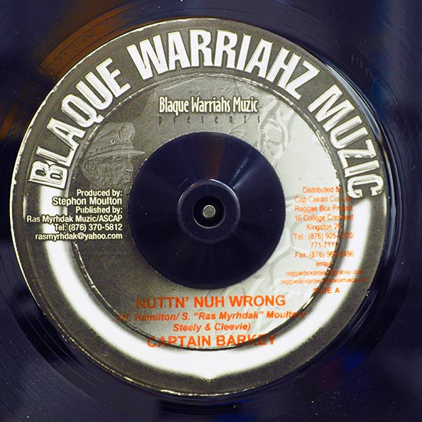 Captain Barkey / Polly Famous / Jaggy D : Nuttin' Nuh Wrong / Shot We Fire (7")