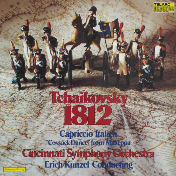 Tchaikovsky*, Cincinnati Symphony Orchestra, Erich Kunzel : 1812 / Capriccio Italien / "Cossack Dance" From Mazeppa (LP, RE, Gat)