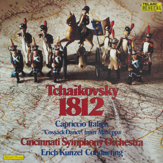 Tchaikovsky*, Cincinnati Symphony Orchestra, Erich Kunzel : 1812 / Capriccio Italien / "Cossack Dance" From Mazeppa (LP, RE, Gat)