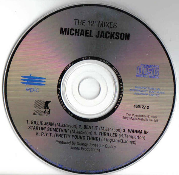 Michael Jackson : The 12" Mixes (CD, Comp, RE)