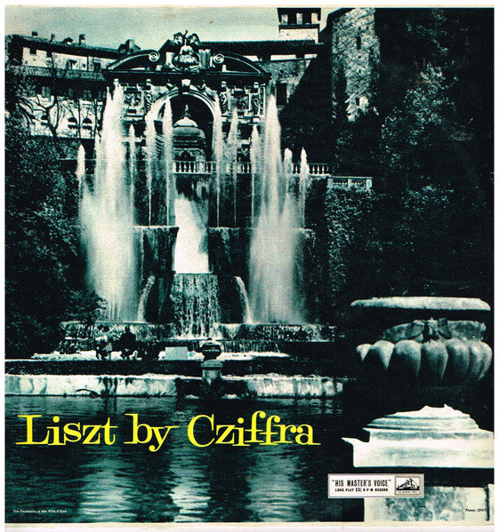 Franz Liszt - Gyorgy Cziffra : Liszt By Cziffra (LP, Album, Mono)