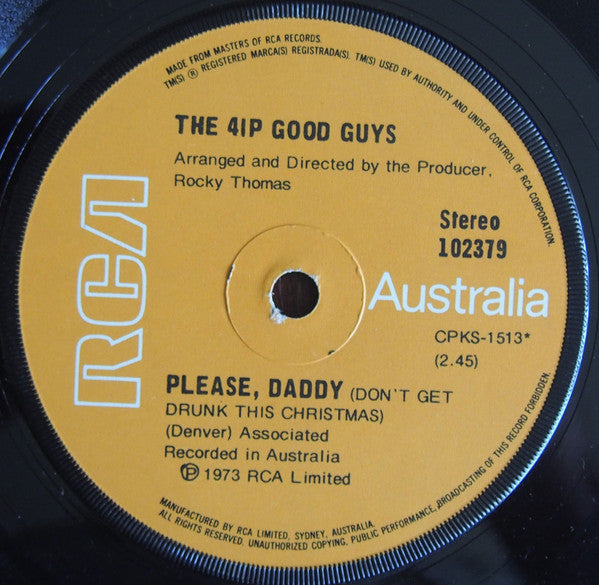 The Good Guys (12), Geoff Mullins : Please, Daddy (Don't Get Drunk This Christmas) (7", Single)