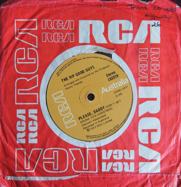 The Good Guys (12), Geoff Mullins : Please, Daddy (Don't Get Drunk This Christmas) (7", Single)