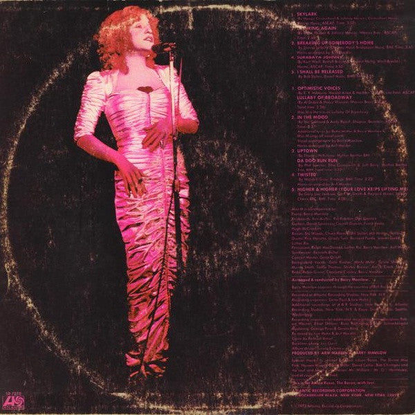 Bette Midler : Bette Midler (LP, Album)