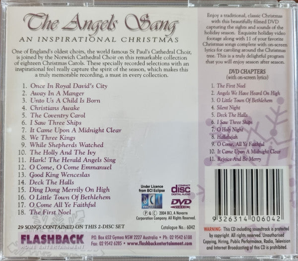 St Paul's Cathedral Choir*, Norwich Cathedral Choir : The Angels Sang: An Inspirational Christmas (CD, Album + DVD-V)