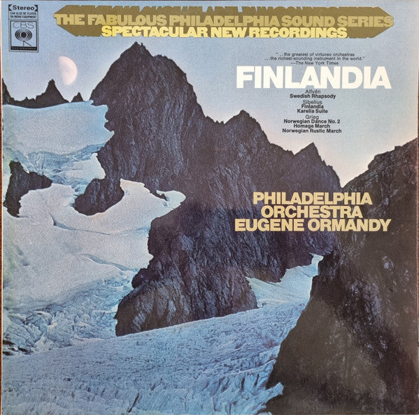 The Philadelphia Orchestra, Eugene Ormandy  / Jean Sibelius, Edvard Grieg, Hugo Alfvén : Finlandia (LP, Album)