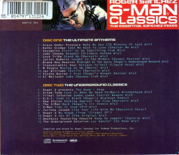 Roger Sanchez : S-Man Classics (The Essential Sanchez Mixes) (2xCD, Mixed)