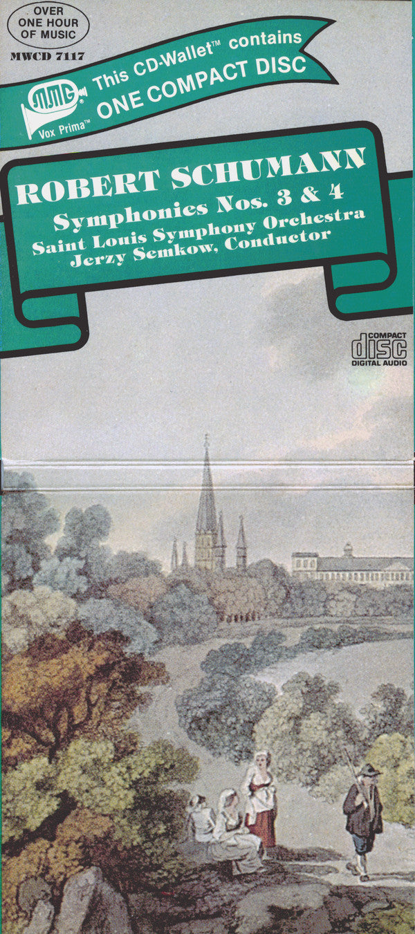 Robert Schumann / Saint Louis Symphony Orchestra, Jerzy Semkow : Symphonies Nos. 3 & 4 (CD, Comp, RM)