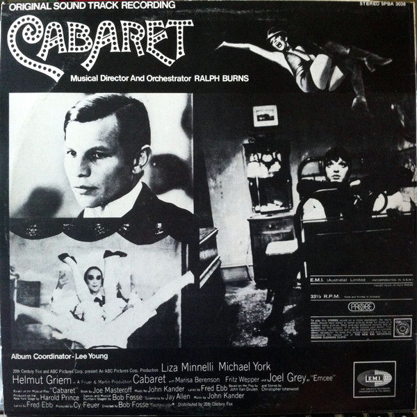 Ralph Burns : Cabaret - Original Soundtrack Recording (LP)