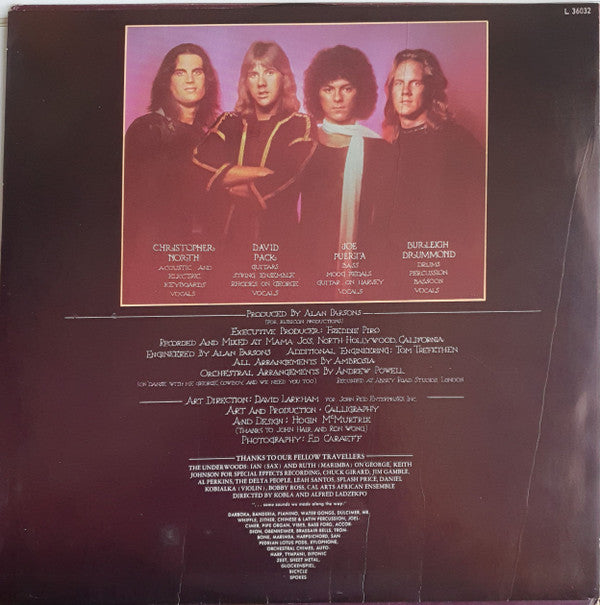 Ambrosia (2) : Somewhere I've Never Travelled (LP, Album)